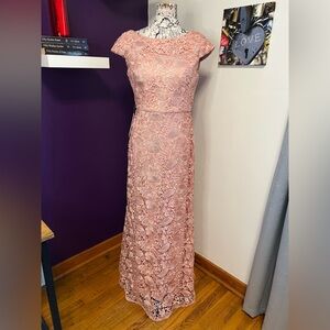Cicinina Cap Sleeve Mother of Bride Gown NWT